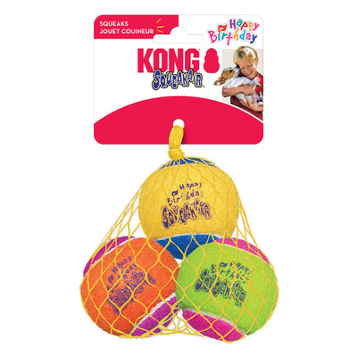Kong Squeakair Birthday Squeaker Toy For Dogs - Balls
