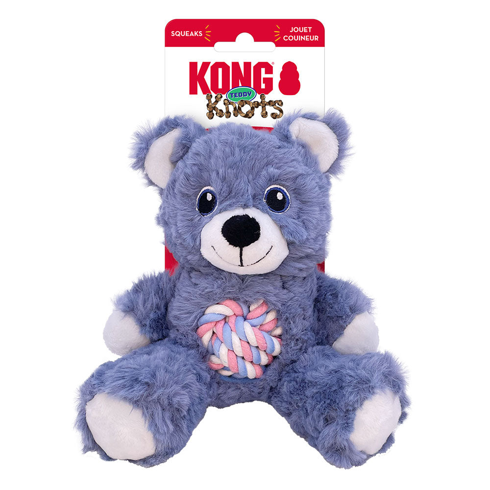 Kong Knots Teddy Squeaker Toy For Dogs