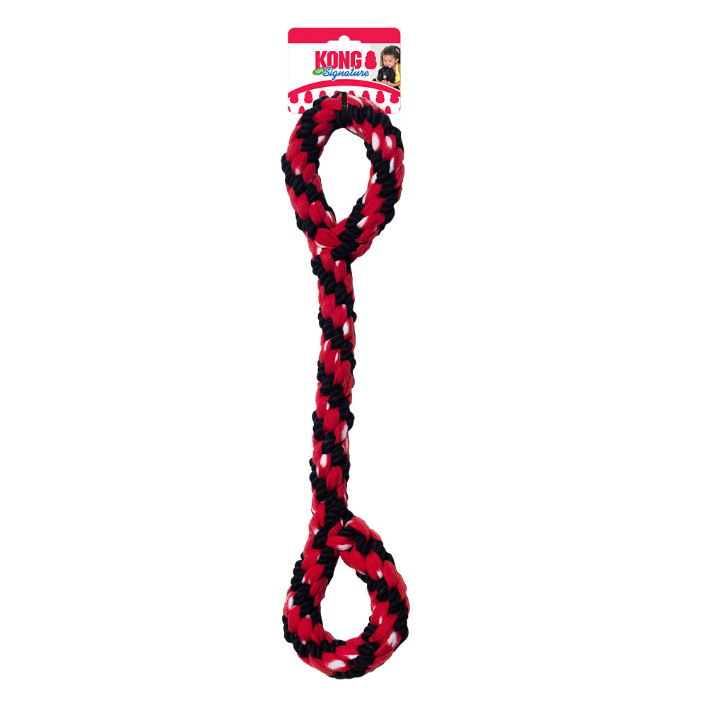 Kong Signature Rope Tug Toy For Dogs - Mega Dual Knot