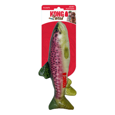Kong Wild Shield Floating Toy For Dogs - Trout