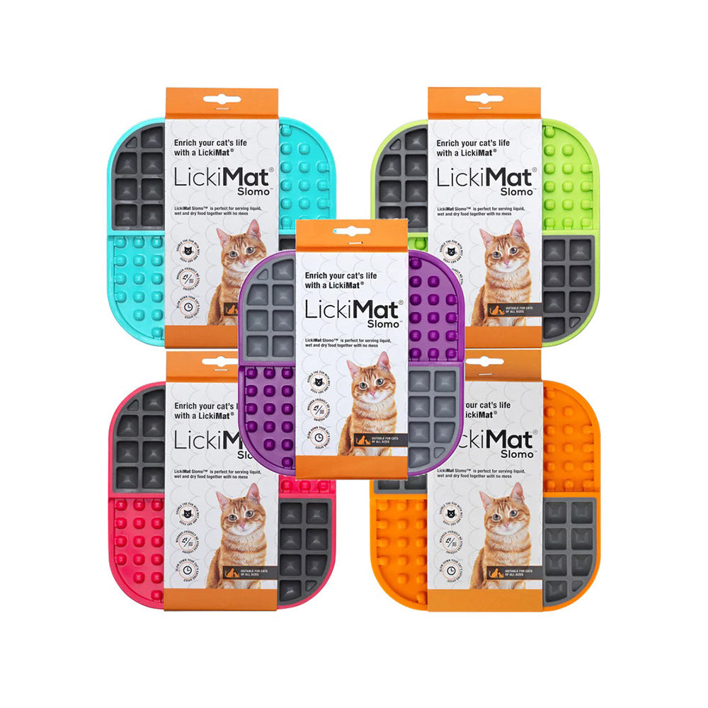 Lickimat Slomo Cat Turquoise
