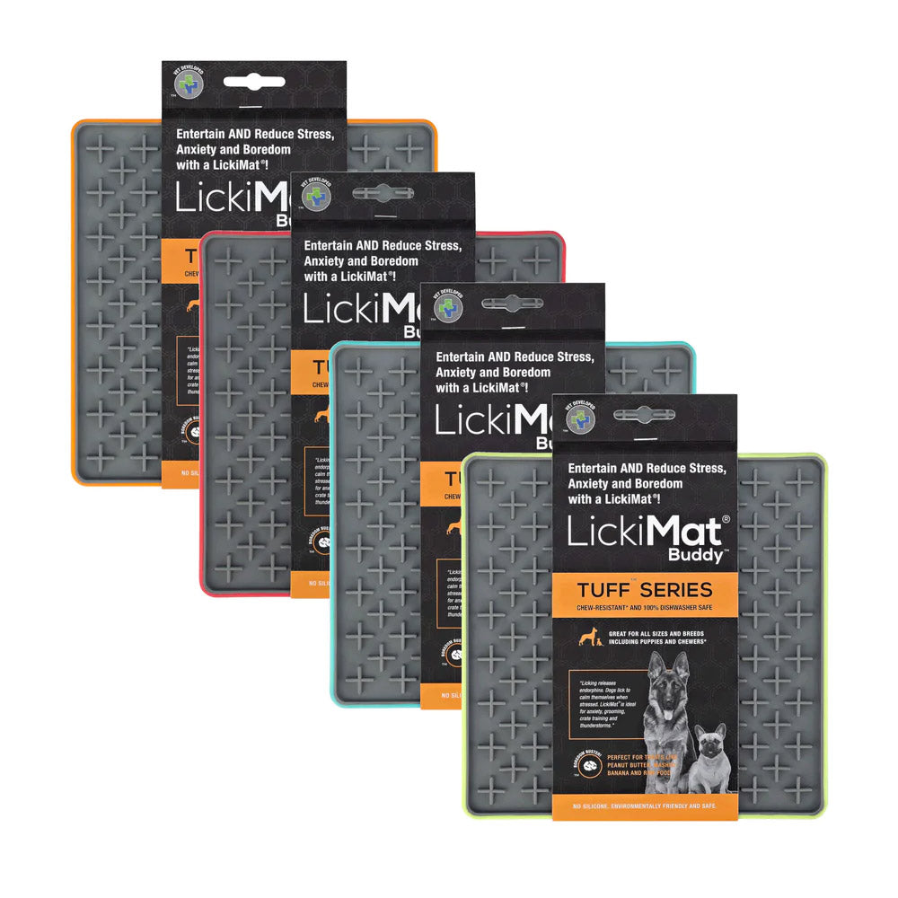 Lickimat Tuff Buddy Dog Turquoise