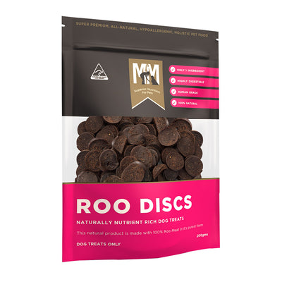 Meals For Mutts (Mfm) Roo Disc Naturally Nutrient Rich Dog Treats