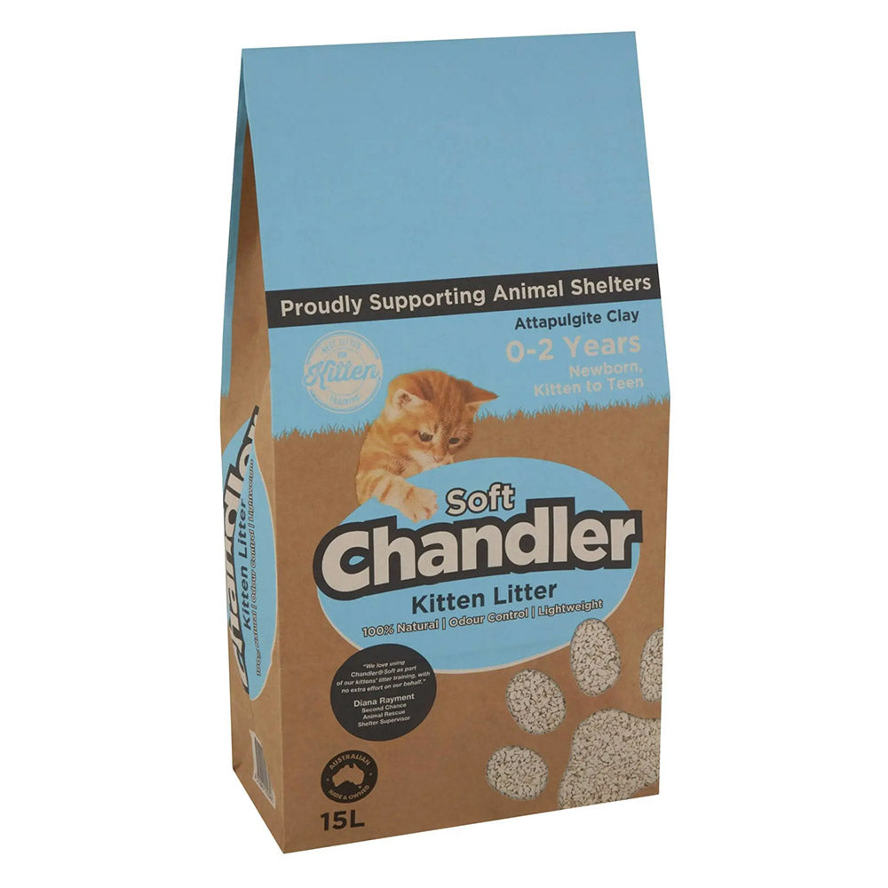 Chandler Soft Natural Kitten Litter 