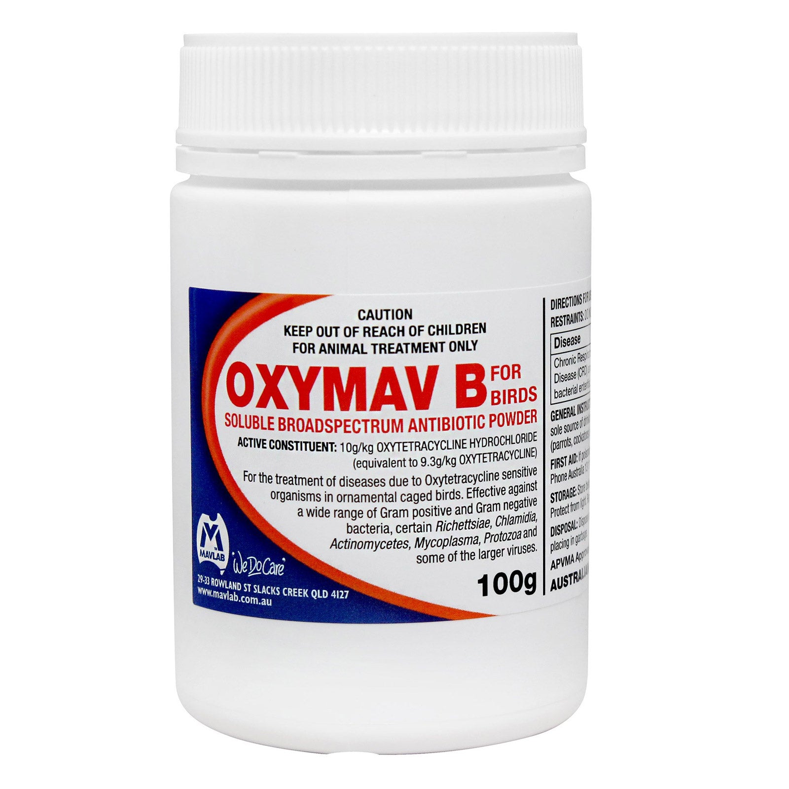 Oxymav B for Birds