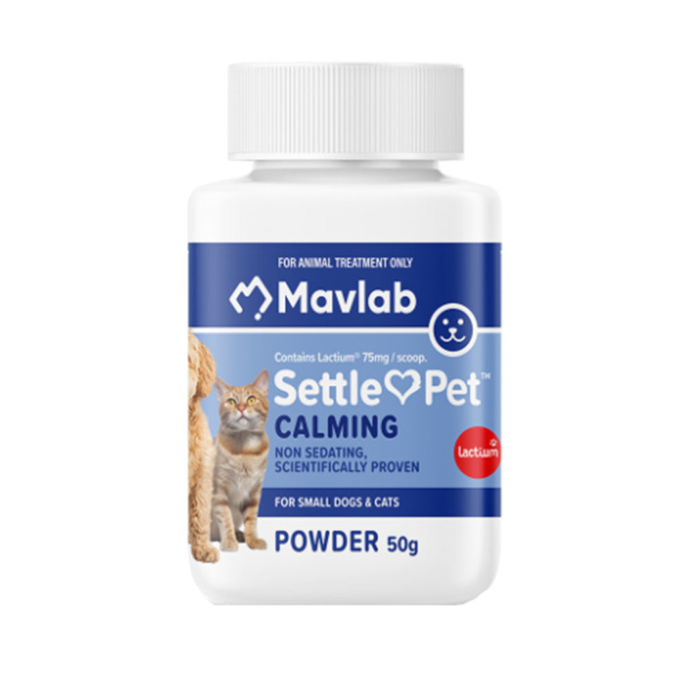 Mavlab Settlepet Calming Powder For Small Dogs & Cats