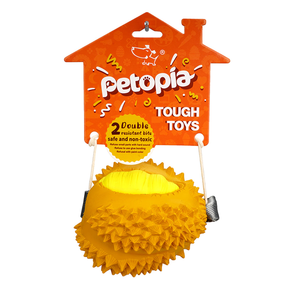 Petopia Ultra Tough Dog Toy Durable Durian Large