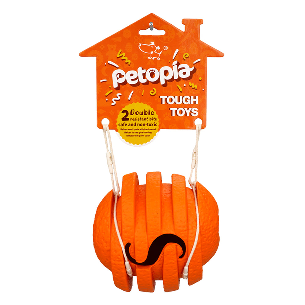 Petopia Ultra Tough Dog Toy Zesty Orange