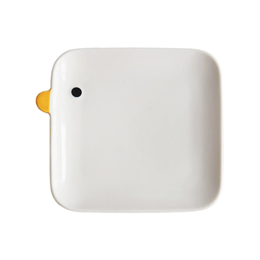 Purroom Ceramic Diining Plate - Square 