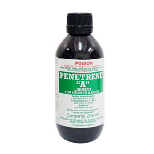 Penetrene 'A' Liniment for Horses and Dogs