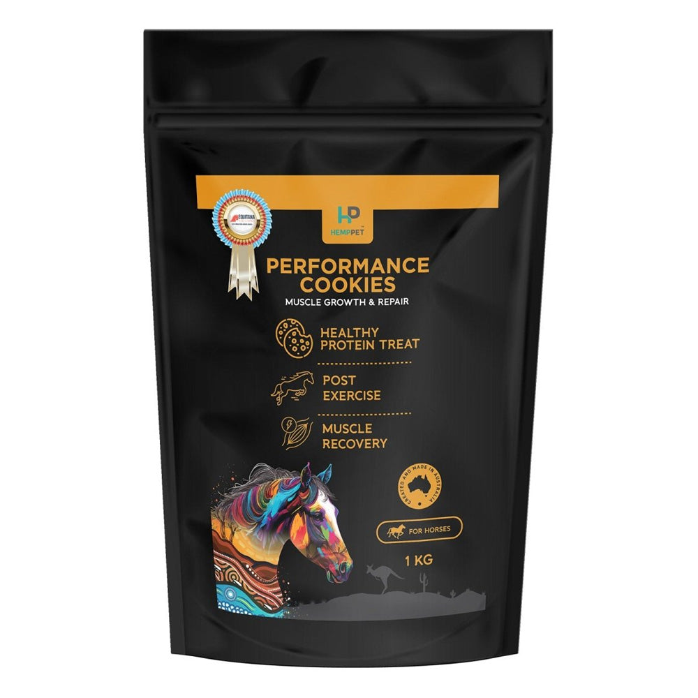 HempPet Performance Cookies Muscle Growth & Repair Treats for Horses