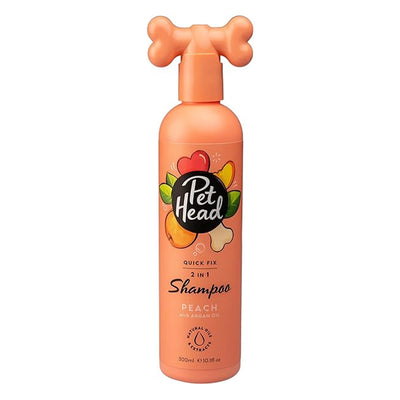 Pet Head Quick Fix 2 in1 Shampoo & conditioner peach Fragrance for dogs