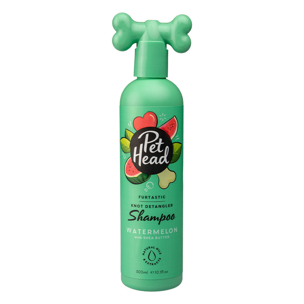Pet Head Furtastic Knot Detangler Watermelon Fragrance Shampoo for Dogs