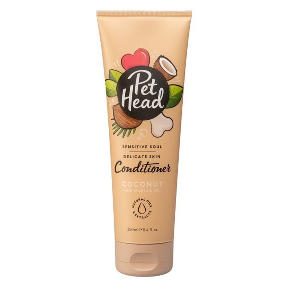 Pet Head Sensitive Soul Delicate Skin Conditioner coconut Fragrance for dogs