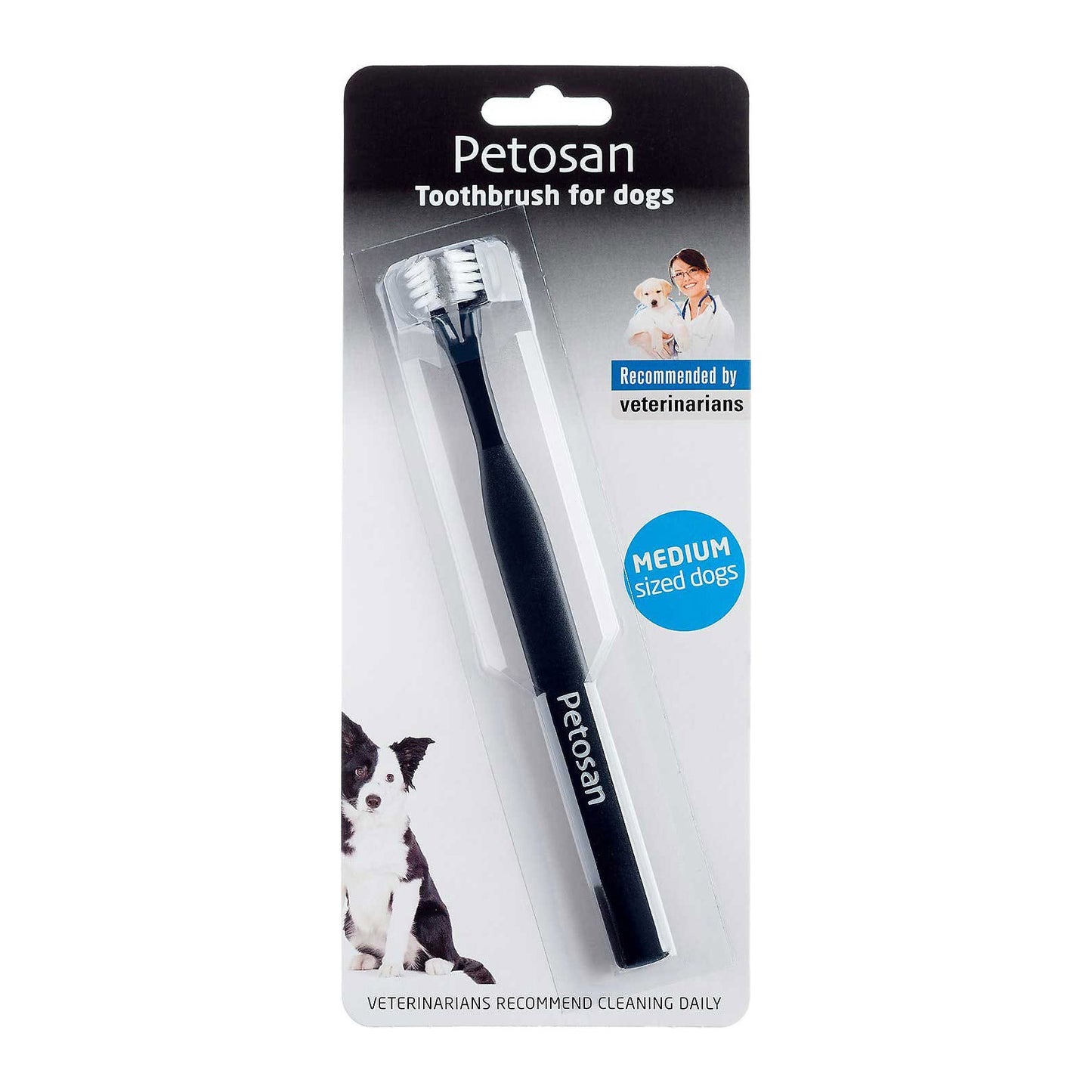 Petosan Double Sided ToothBrush Medium