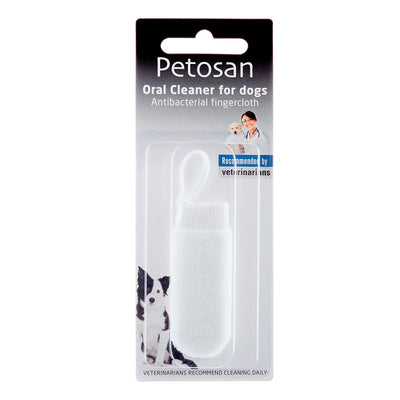 Petosan Oral Cleaner Finger Cloth for Dogs