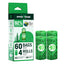Poop Bags 4Pack 60'S
