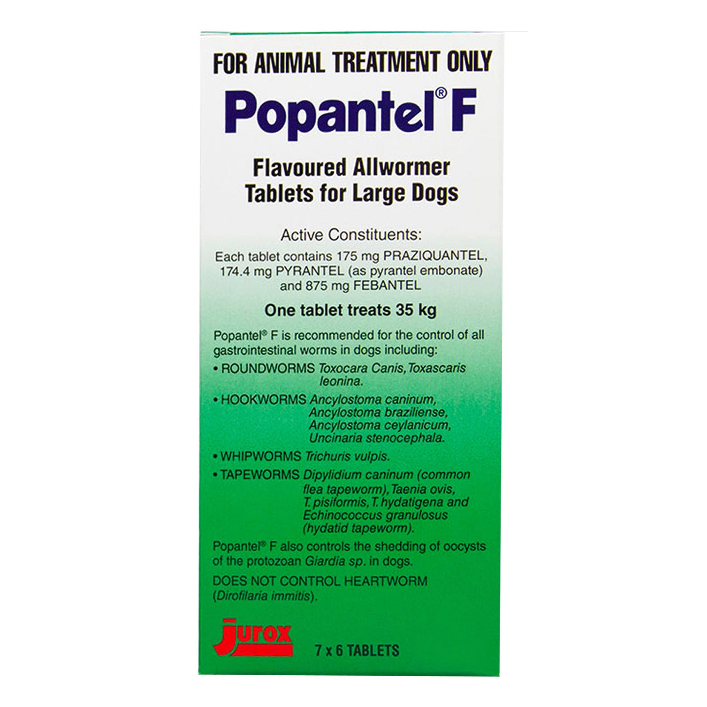 Popantel F Allwormer for Large Dogs (35 kg)