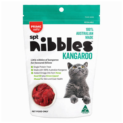 Prime Pantry Nibbles Spt Single Protein Kangaroo Treats For Cats 40 Gm