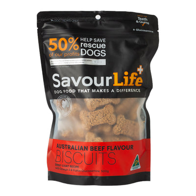 Savourlife Australian Beef Flavour Biscuit Treats For Dogs 