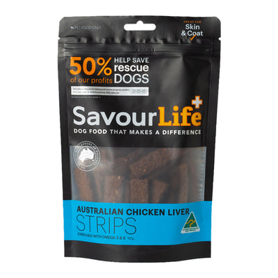 Savourlife Australian Liver Strips Treats For Dogs