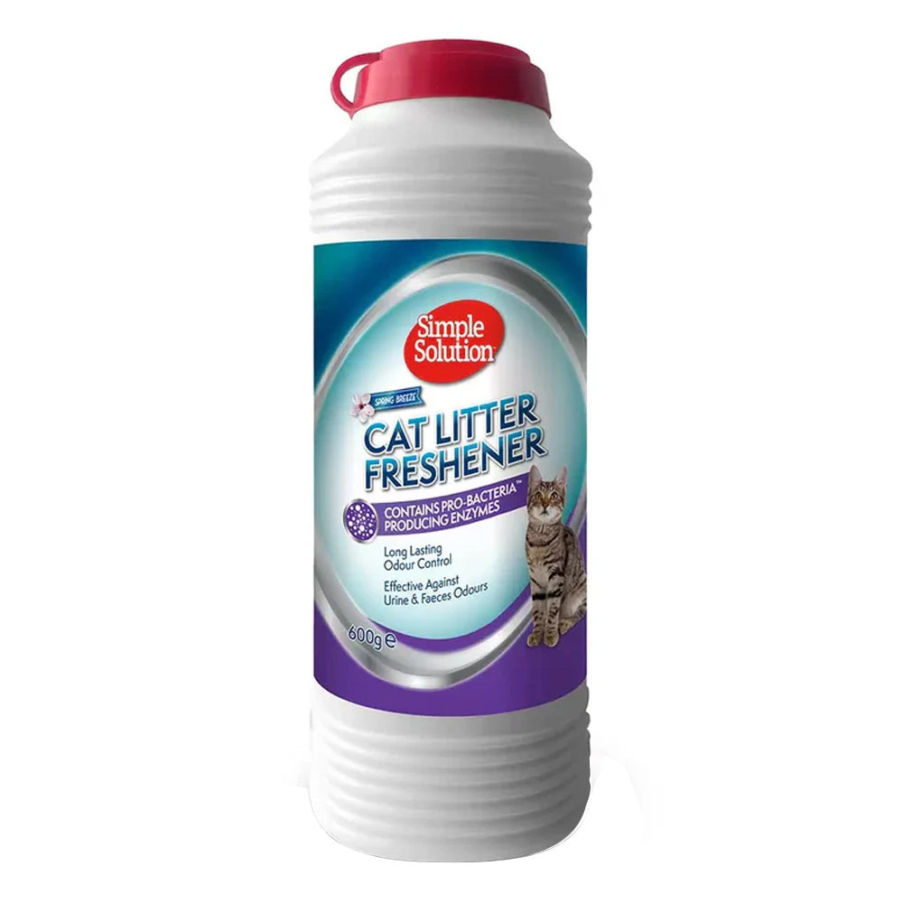 Simple Solution Cat Litter Freshener Spring Breeze Cleaning Granules 