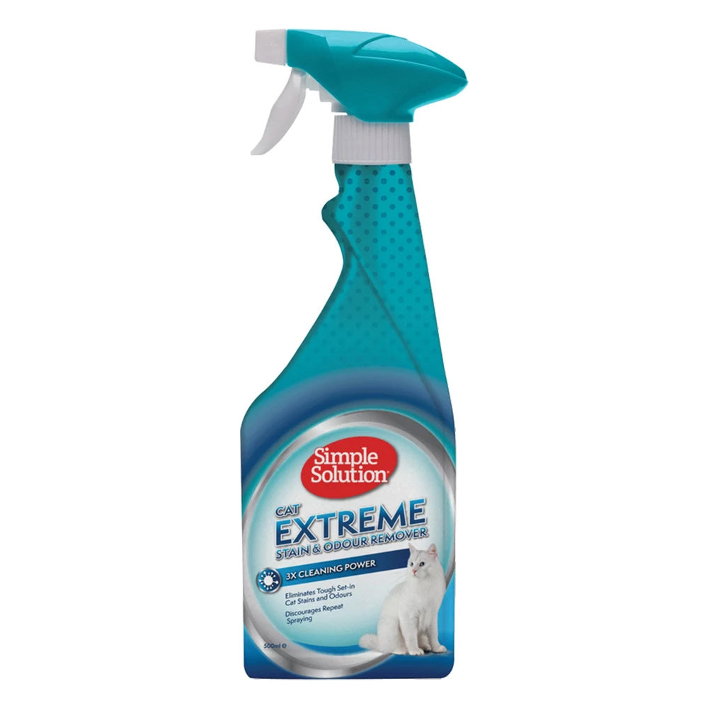 Simple Solution Extreme Stain & Odour Remover Spray For Cats 