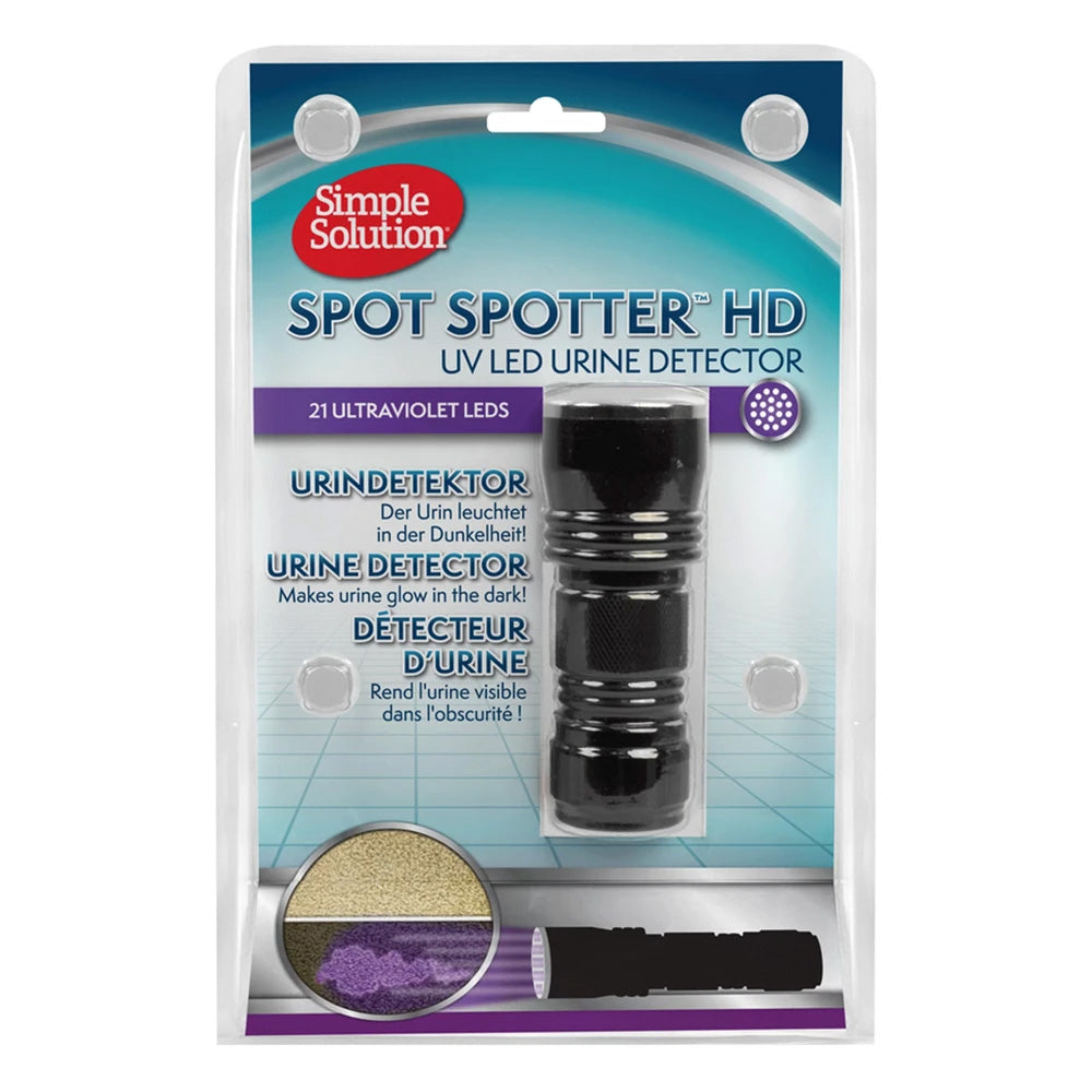 Simple Solution Spot Spotter Hd Uv Led Urine Detector For Dogs & Cats 