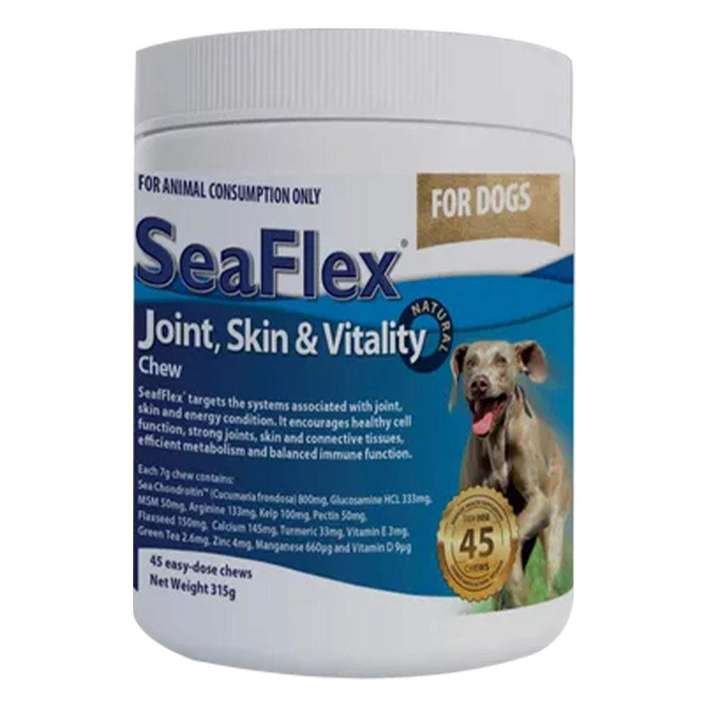 SeaFlex Joint Skin & Vitality Chews for Dogs