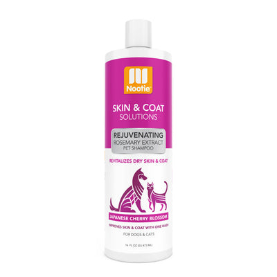 Nootie Skin & Coat Solutions Rejuvenating Japanese Cherry Blossom Shampoo for Dogs & Cats