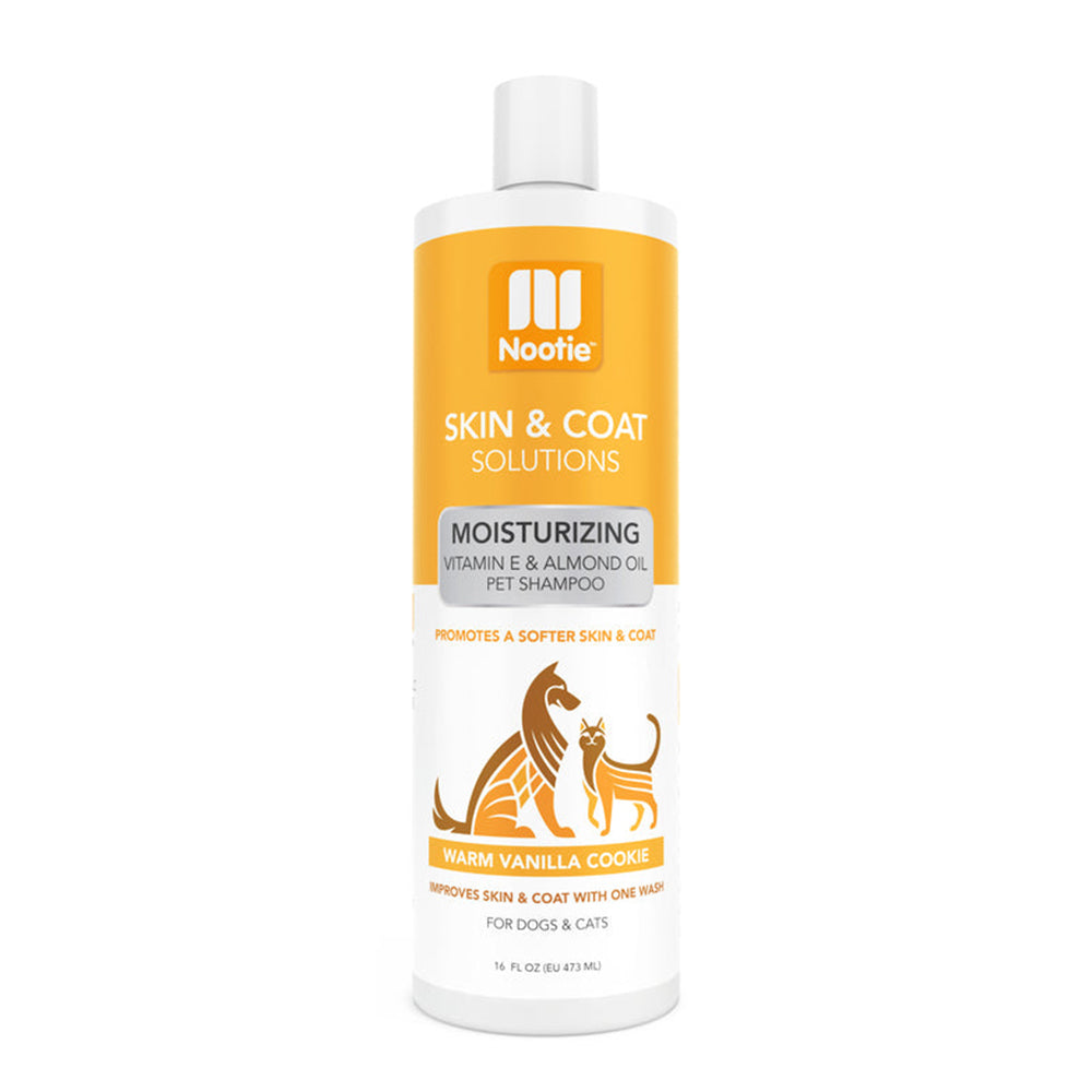 Nootie Skin & Coat Solutions Moisturizing Warm Vanilla Cookie Shampoo for Dogs & Cats