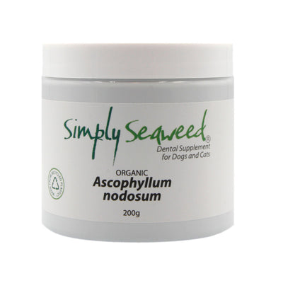 Simply Seaweed Natural Dental Supplement for Dogs and Cats