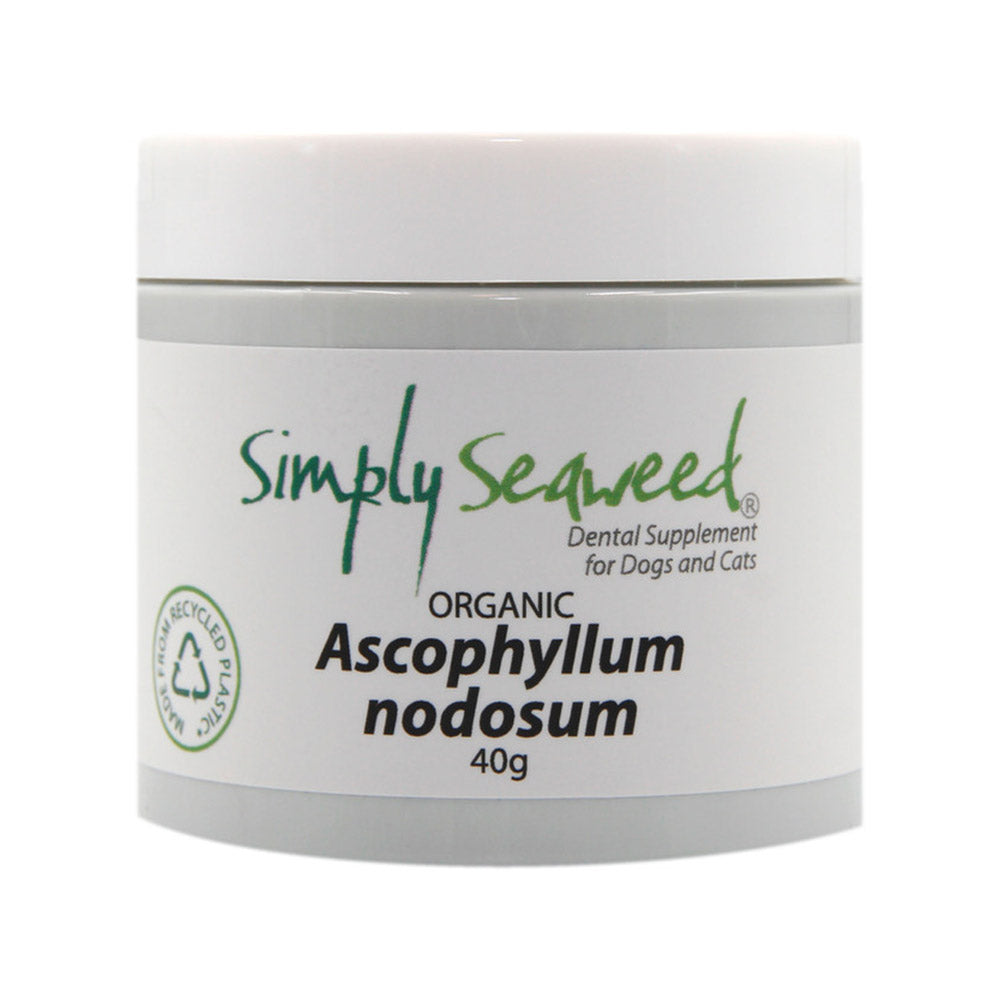 Simply Seaweed Natural Dental Supplement for Dogs and Cats