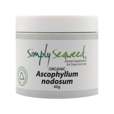 Simply Seaweed Natural Dental Supplement for Dogs and Cats