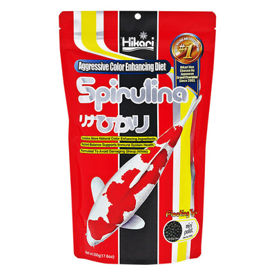 Hikari Spirulina Aggressive Color Enhancing Fish Food - Mini