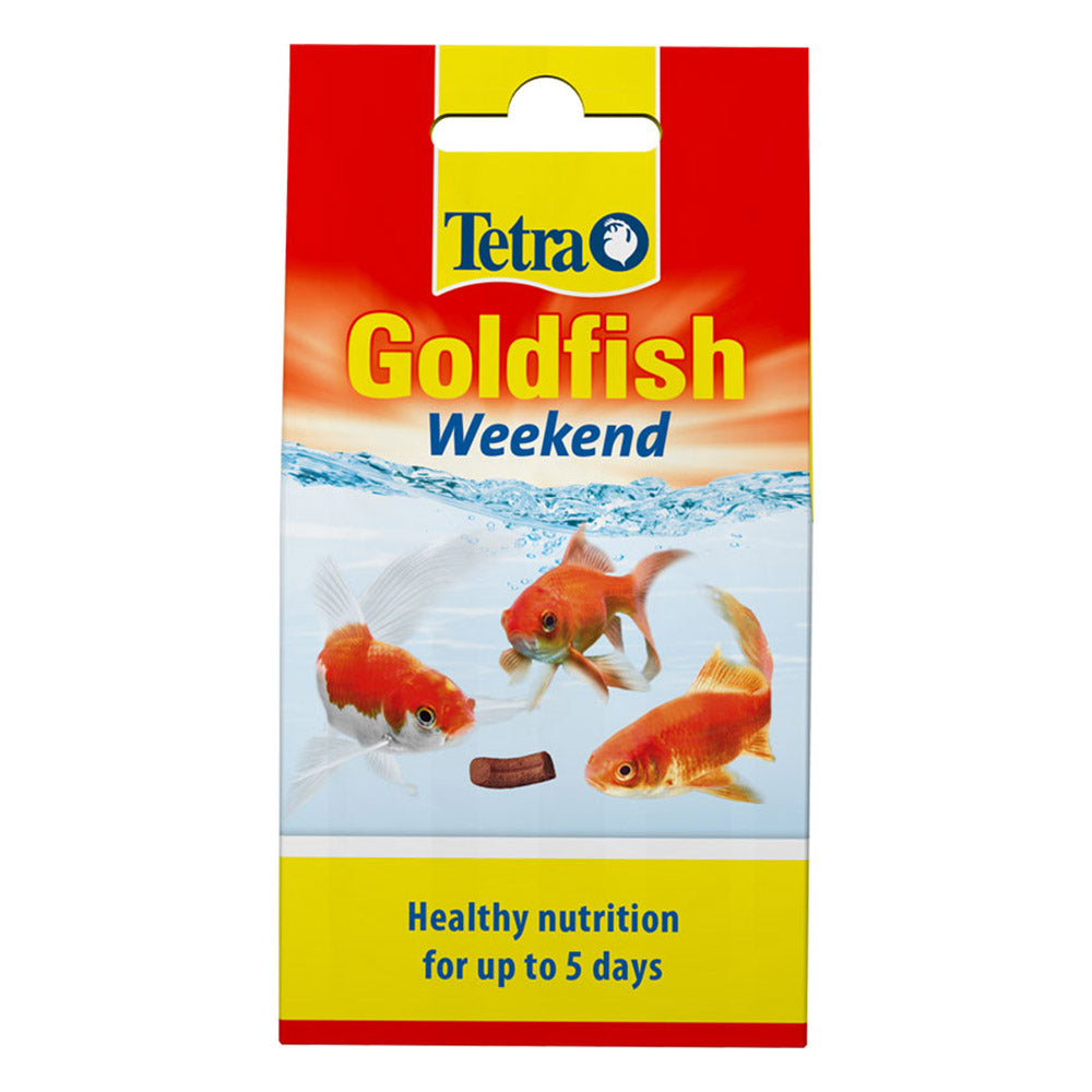 Tetra Goldfish Weekend  Healthy Nutrition for up to 5 days Fish Food 10x9gm