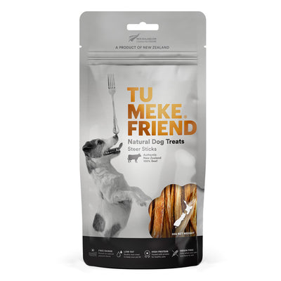 Tu Meke Friend Air-Dried Natural Dog Treats Steer Sticks 50G 