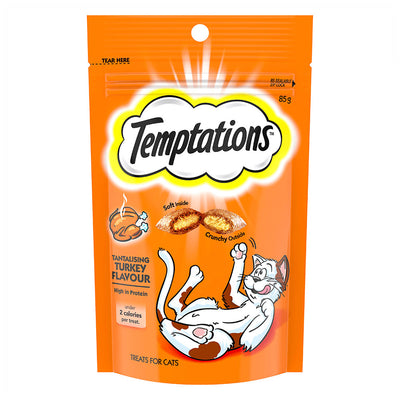 Temptations Tantalising Turkey Cat Treats 85Gm