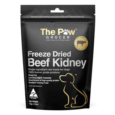 The Paw Grocer Freeze Dried Beef Kidney For Dogs