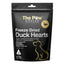 The Paw Grocer Freeze Dried Duck Hearts For Dogs