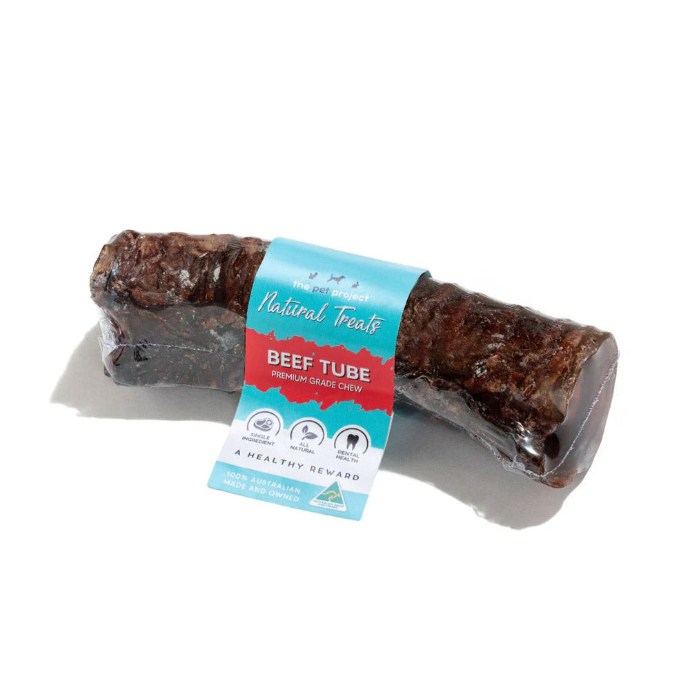 The Pet Project Natural Dog Treats - Beef Tube 