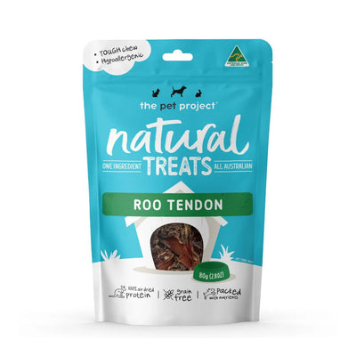 The Pet Project Natural Treats - Kangaroo Tendon 