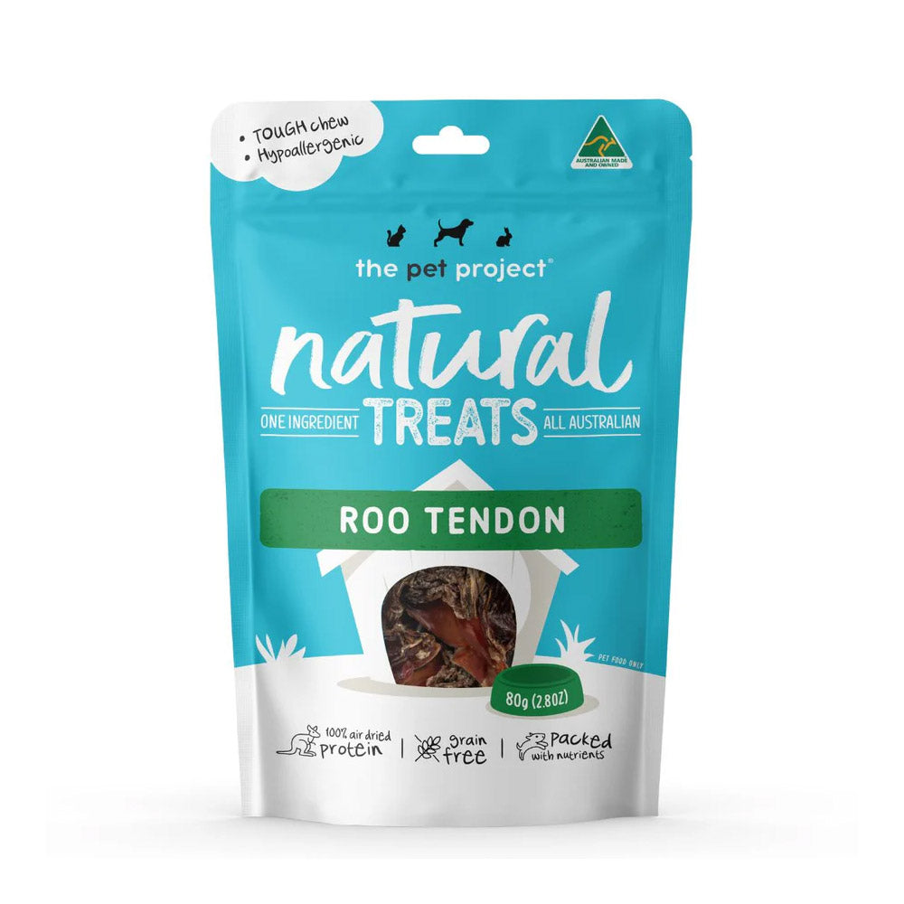The Pet Project Natural Treats - Kangaroo Tendon