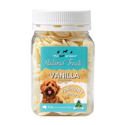 The Pet Project Natural Dog Treats Yoghurt Drops