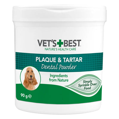 Vet's Best Nature's Health Care Plaque & Tartar Dental Powder for Dogs