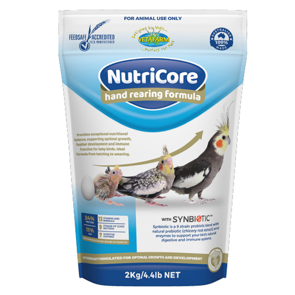 Vetafarm Nutricore Hand Rearing Formula for Birds
