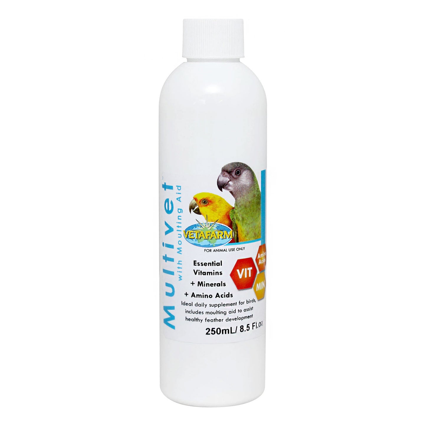 Vetafarm Multivet Liquid with Moulting Aid for Birds