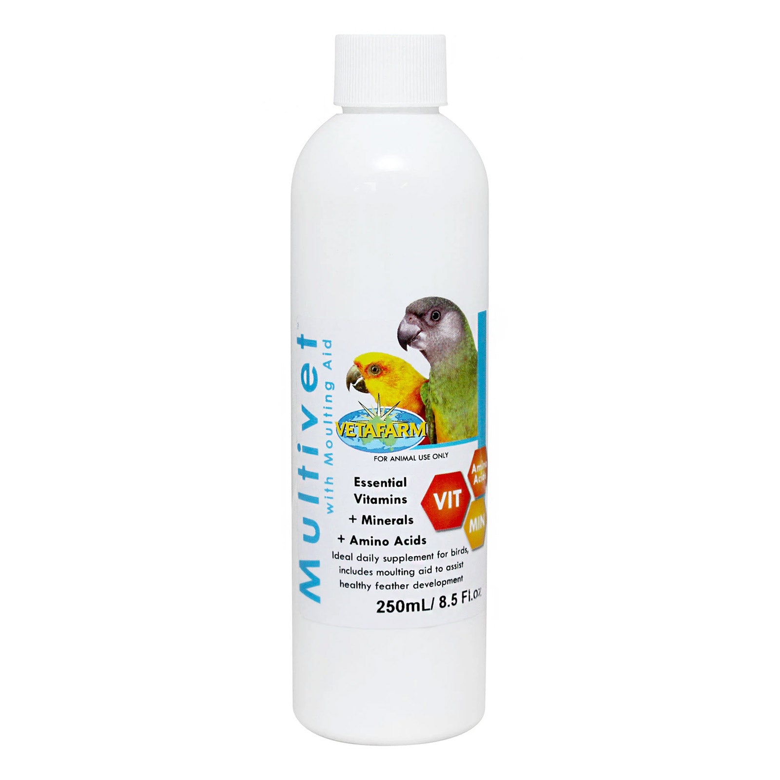 Vetafarm Multivet Liquid with Moulting Aid for Birds
