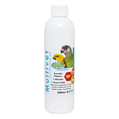 Vetafarm Multivet Liquid with Moulting Aid for Birds