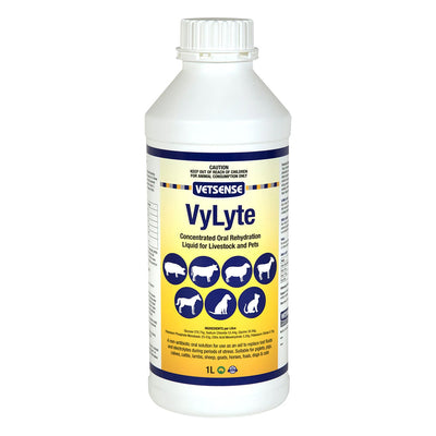 Vetsense VyLyte Concentrated Oral Rehydration Liquid for Livestock and Pets